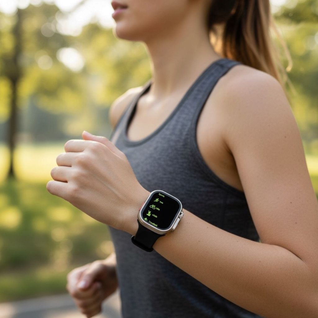 Smartwatch 7 în 1 cu Ecran Color Touch, Monitorizare Activitate și Somn, Bluetooth, Încărcare Magnetică, 7 Curele Incluse