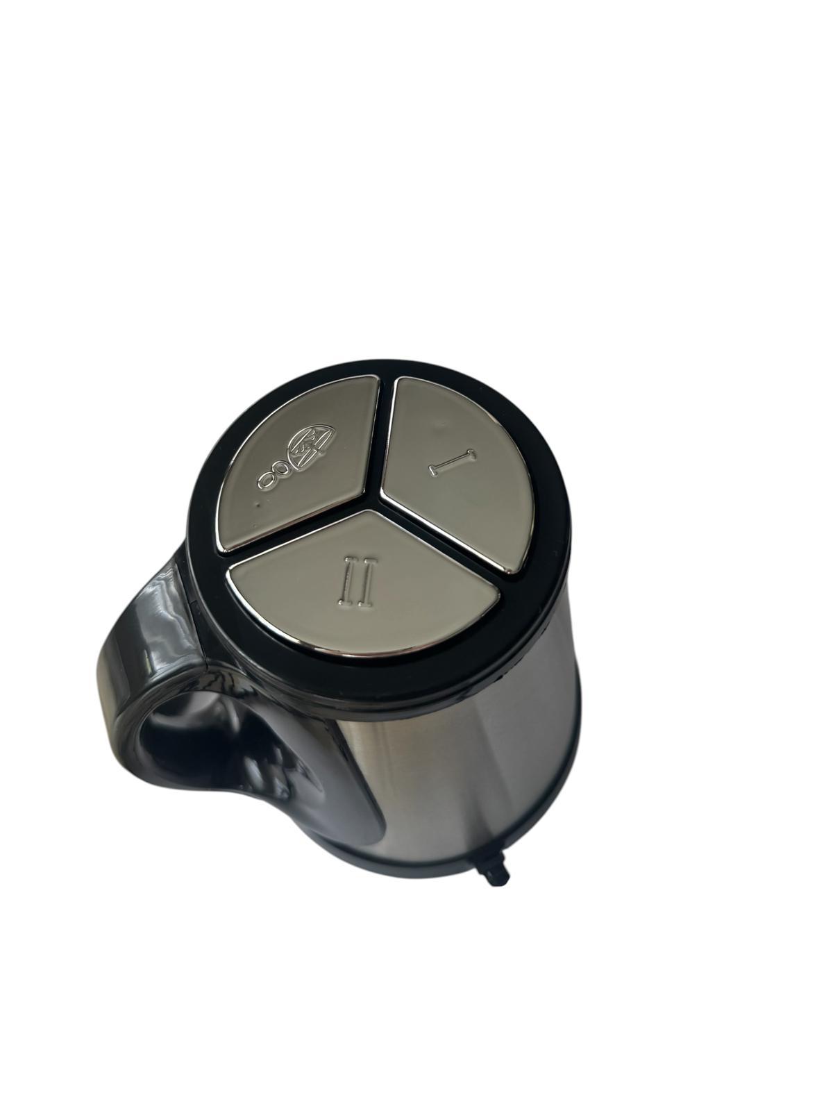 Tocator Electric 5L, 1000W, Bol Inox, Multifuncțional pentru Carne, Legume și Fructe, 3 Trepte Viteză