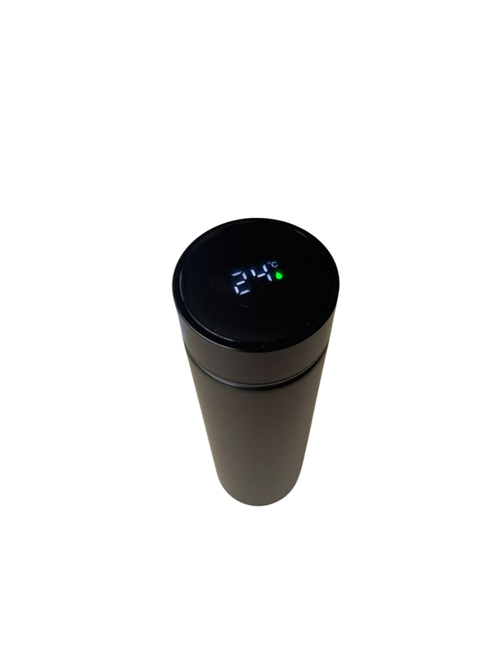 Termos Inteligent 500 ml cu Display LED Temperatură, Inox 304, Smart Cup, Negru