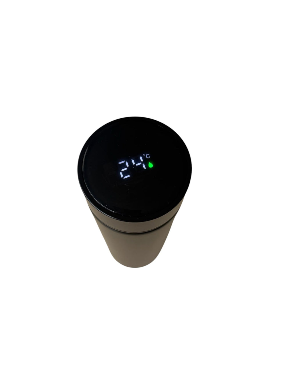 Termos Inteligent 500 ml cu Display LED Temperatură, Inox 304, Smart Cup, Negru