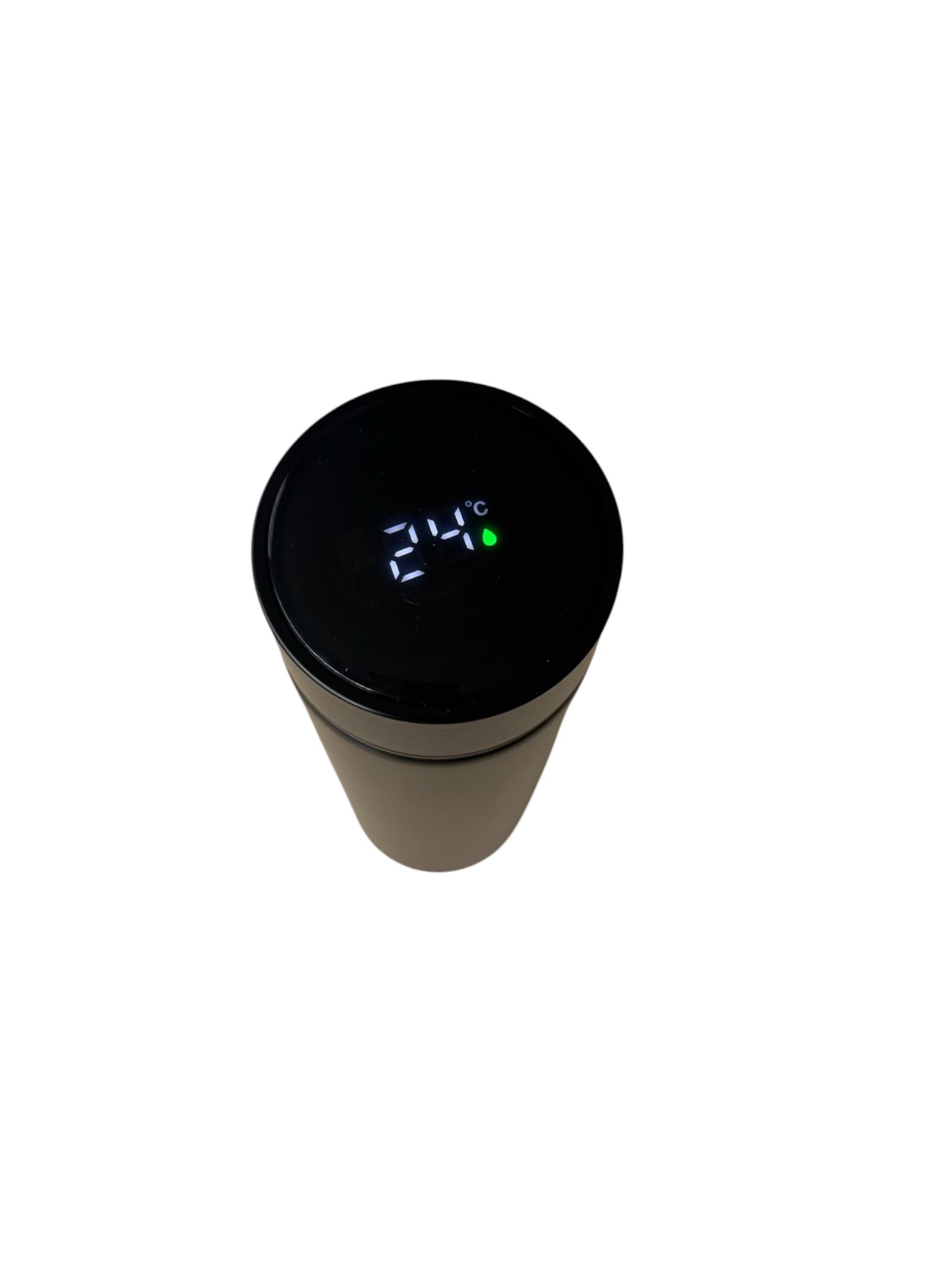 Termos Inteligent 500 ml cu Display LED Temperatură, Inox 304, Smart Cup, Negru